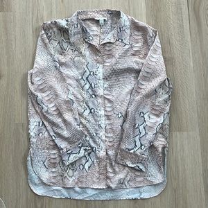 TopShop Button Down Blouse